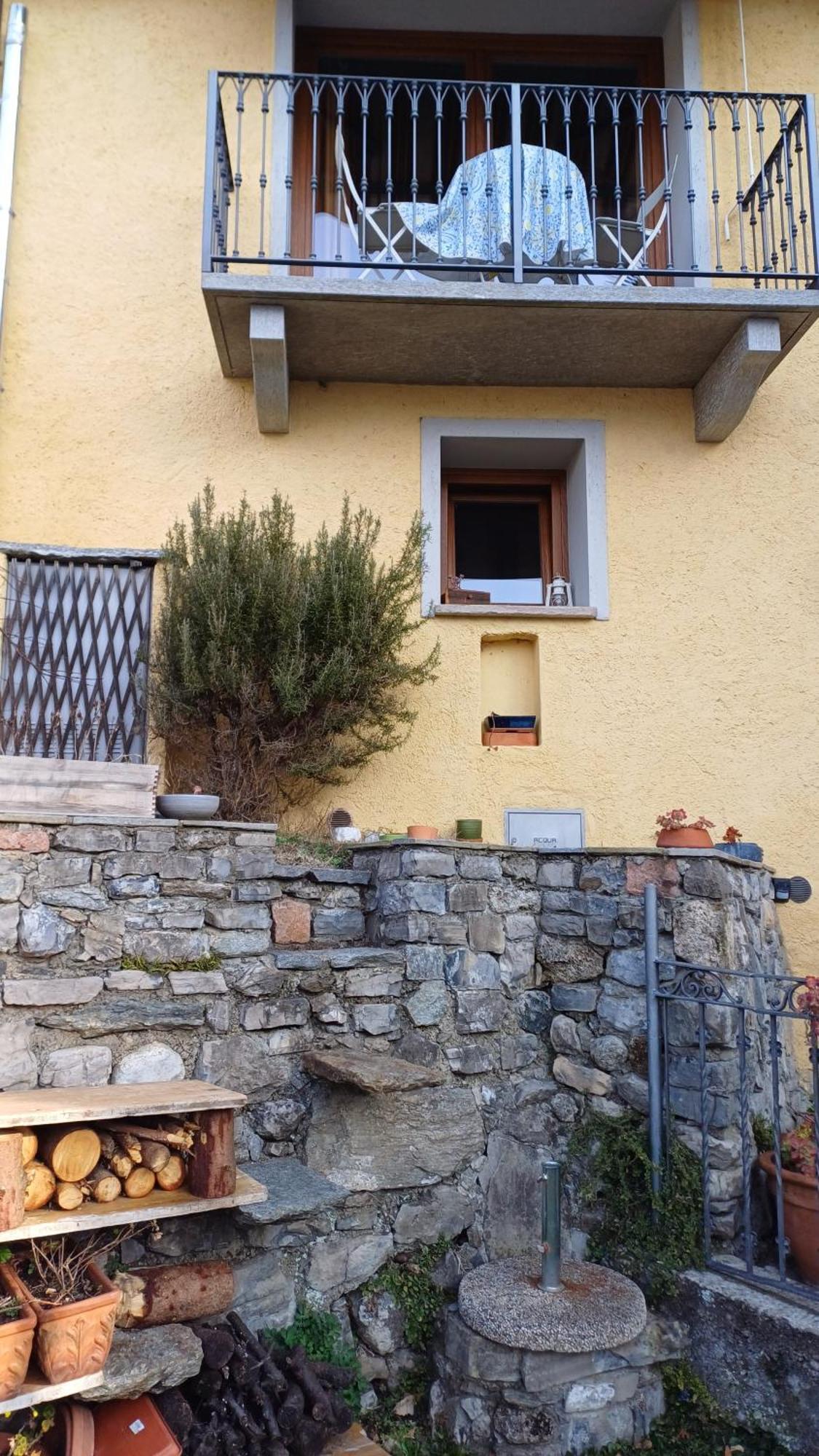 Casa Vista Lago E Giardino Porlezza Eksteriør bilde