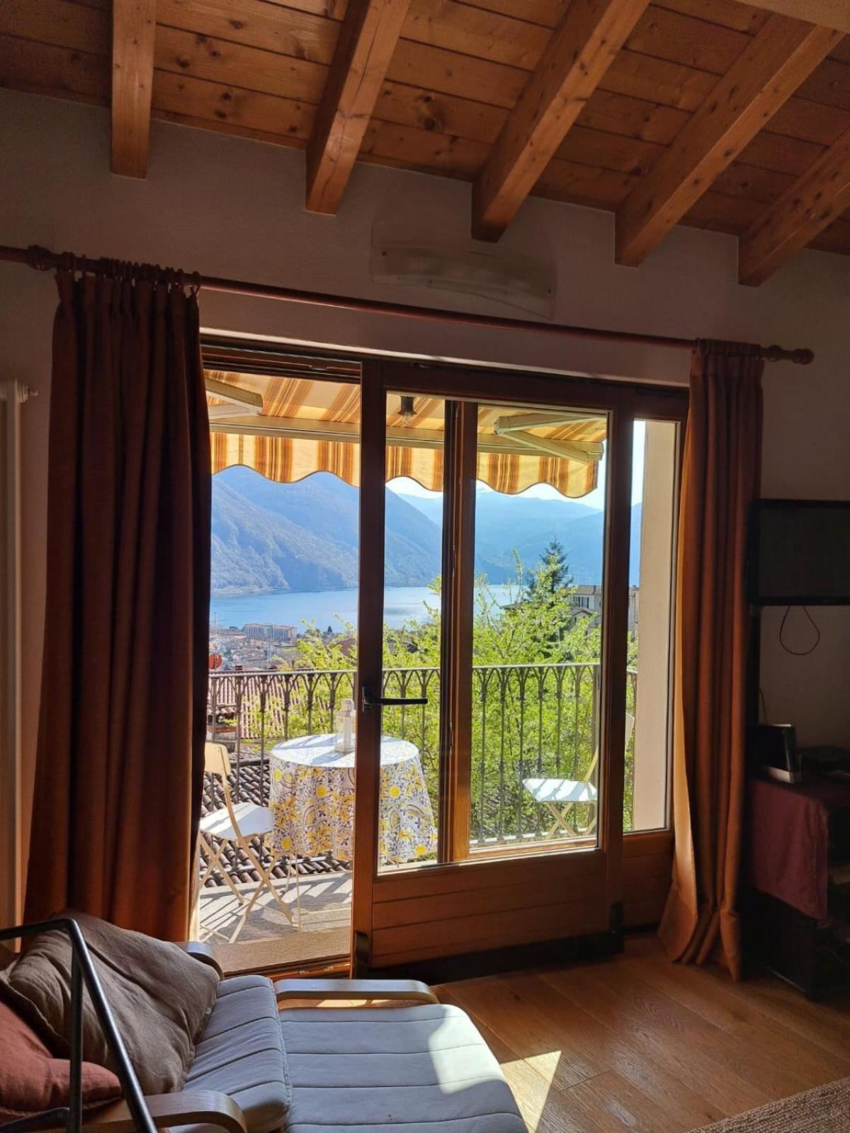 Casa Vista Lago E Giardino Porlezza Eksteriør bilde